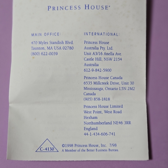 Princess House Unicorn - Picture 10 of 10